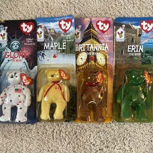 Ty Beanie Babies International Ronald McDonald House Set